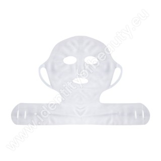 Silikon-Okklusionsmaske/ Maschera occlusiva silicone con collo
