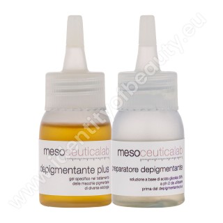 Depigmentierungsset- Kit depigmentante (preparatore & gel depigmentante)  
